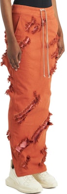 Rick Owens DRKSHDW SS22 Rok Midi Sobek Distressed Orange. DS01B7332SLHO-5383 Purchase Rick Owens DRKSHDW SS22 Rok Midi Sobek Distressed Orange. DS01B7332SLHO-5383