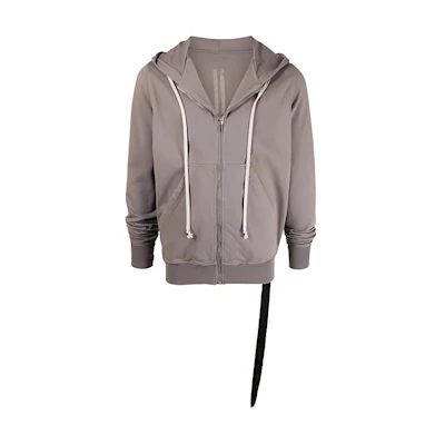 Rick Owens DRKSHDW SS22 Jason Zip Hoodie Jacket Light Brown DU01B7276RIG34