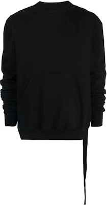 Sudadera Negra Rick Owens DRKSHDW SS22 con Detalles de Correa. DU01B7283F-09 Buy Sudadera Negra Rick Owens DRKSHDW SS22 con Detalles de Correa. DU01B7283F-09