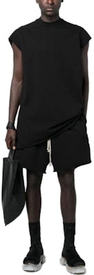 里克欧文斯DRKSHDW SS23黑色抽绳直筒短裤. DU01C6388F-09 Lookbook 里克欧文斯DRKSHDW SS23黑色抽绳直筒短裤. DU01C6388F-09