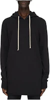 Rick Owens DRKSHDW SS23 Black Drawstring Hoodie Long Sleeve Sweatshirt DU02C5285RIG-09 Rick Owens DRKSHDW SS23 Black Drawstring Hoodie Long Sleeve Sweatshirt DU02C5285RIG-09