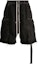 Buy Rick Owens DRKSHDW SS23 Celana Pendek Hitam Detail Saku Pria. DU01C6369DK-78