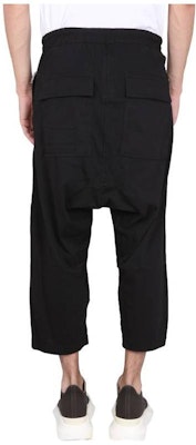 Rick Owens DRKSHDW SS23 拼接口袋短版長褲 男款 黑色 DU01C6397RNND-09 Lookbook Rick Owens DRKSHDW SS23 拼接口袋短版長褲 男款 黑色 DU01C6397RNND-09