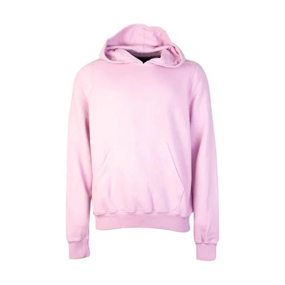 Rick Owens DRKSHDW SS23 Pink Solid Color Hoodie Long Sleeve DU02A3289F-83