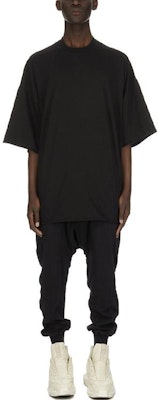 Rick Owens DRKSHDW SS24 Celana Hitam Pinggang Elastis Kasual. DU01D1395JBRD-09 Shop Rick Owens DRKSHDW SS24 Celana Hitam Pinggang Elastis Kasual. DU01D1395JBRD-09