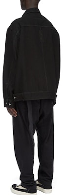 Rick Owens DRKSHDW SS24 黑色多功能口袋工装夹克 男士款 DU01D1752BB-09 Details for Rick Owens DRKSHDW SS24 黑色多功能口袋工装夹克 男士款 DU01D1752BB-09