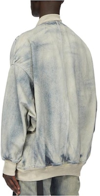 Rick Owens DRKSHDW SS24 天蓝色宽松拉链牛仔夹克 DU01D1777DKY-46 Lookbook Rick Owens DRKSHDW SS24 天蓝色宽松拉链牛仔夹克 DU01D1777DKY-46