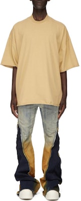 Rick Owens DRKSHDW SS24 水洗中腰牛仔褲 男款 淺藍/漸變橘 DU01D1363SKYDE-4653D Shop Rick Owens DRKSHDW SS24 水洗中腰牛仔褲 男款 淺藍/漸變橘 DU01D1363SKYDE-4653D