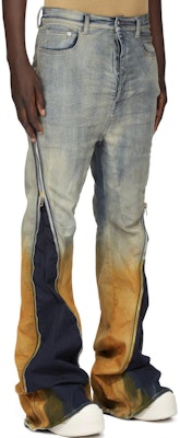 Rick Owens DRKSHDW SS24 水洗中腰牛仔褲 男款 淺藍/漸變橘 DU01D1363SKYDE-4653D Purchase Rick Owens DRKSHDW SS24 水洗中腰牛仔褲 男款 淺藍/漸變橘 DU01D1363SKYDE-4653D