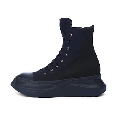 Rick Owens DRKSHDW Strobe 'Black Denim Zip Lace-Up'