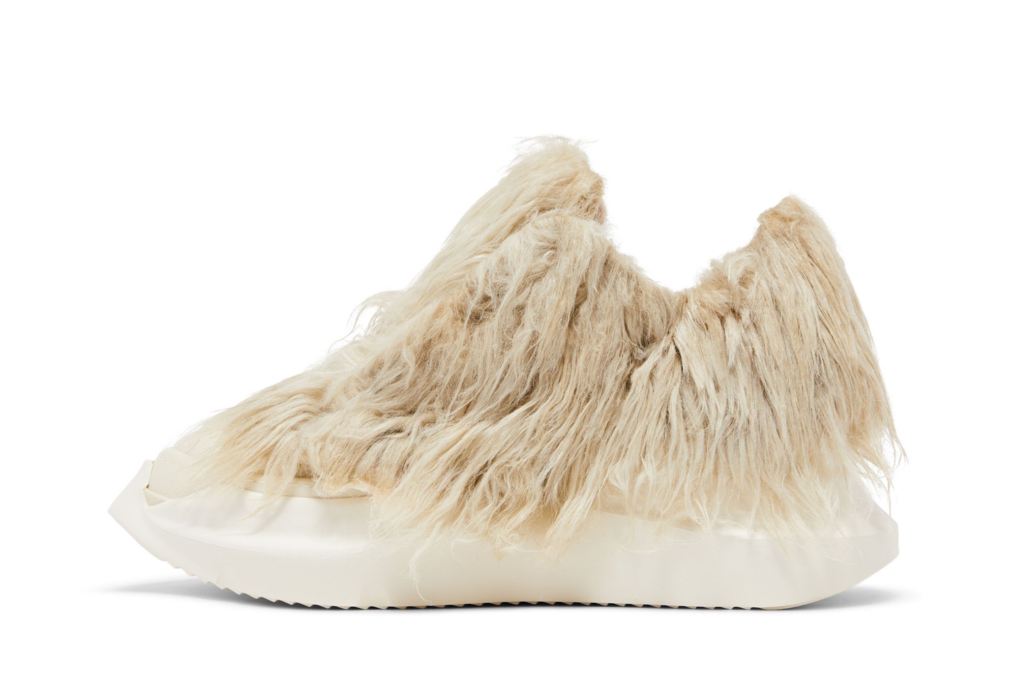 Lookbook Rick Owens DRKSHDW Strobe Abstract 低帮 'Pearl Milk' 象牙白 DU02B4842-FF-811