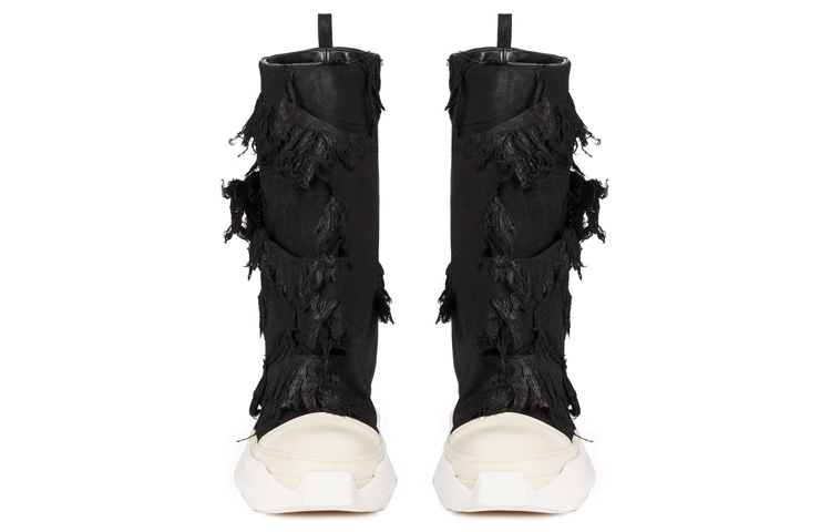 Rick Owens DRKSHDW Strobe Boot 'Fogachine Black Denim' 圖 3