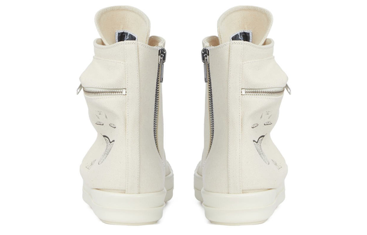 Rick Owens DRKSHDW Strobe Cargo 'White Denim' 圖 4