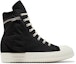 Buy Rick Owens DRKSHDW Strobe Cotton Denim Cargo High 'Black Milk' Hitam Susu. DU02B4801-DQ-911