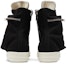 Details for Rick Owens DRKSHDW Strobe Cotton Denim Cargo High 'Black Milk' Hitam Susu. DU02B4801-DQ-911