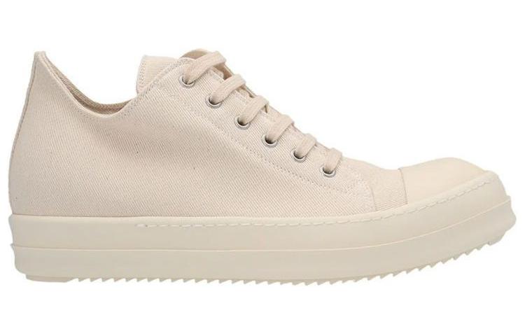 Rick Owens DRKSHDW Strobe Cotton Denim Low 'Natural Milk' 圖 3