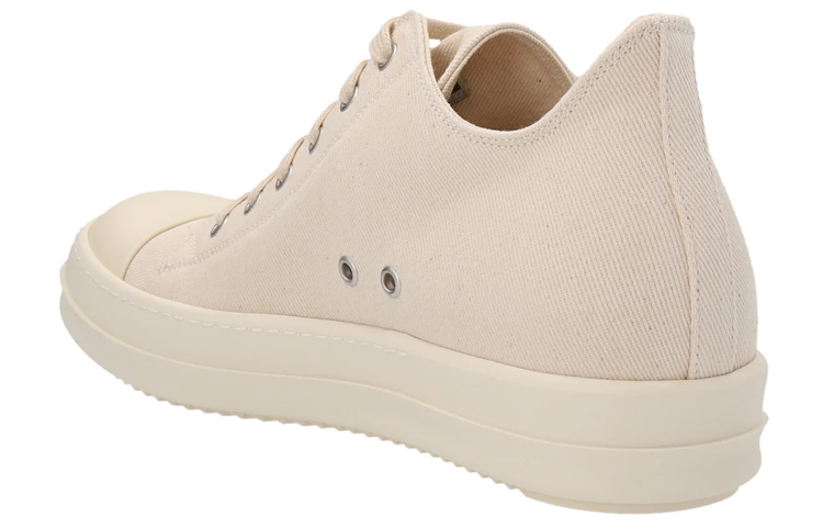 Rick Owens DRKSHDW Strobe Cotton Denim Low 'Natural Milk' 圖 4