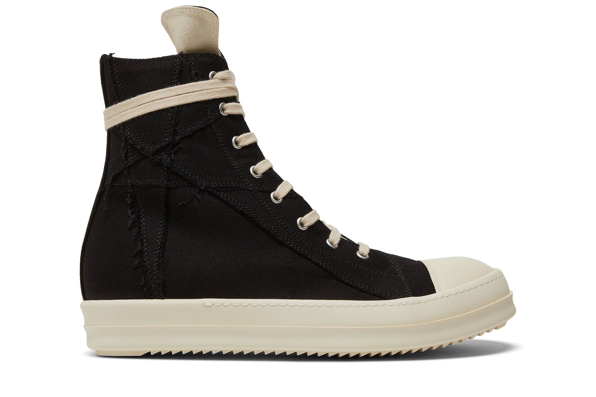 Rick Owens DRKSHDW Strobe Cotton Denim Penta High 'Black Milk' DU02B4806-DQ-911