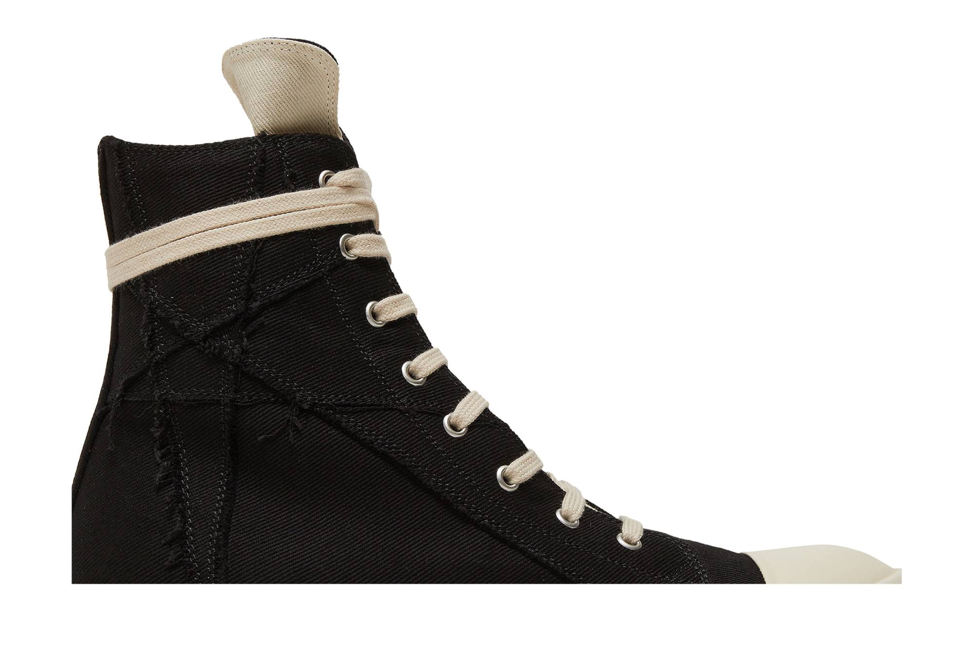 Order Rick Owens DRKSHDW Strobe Cotton Denim Penta Tinggi 'Black Milk' DU02B4806-DQ-911