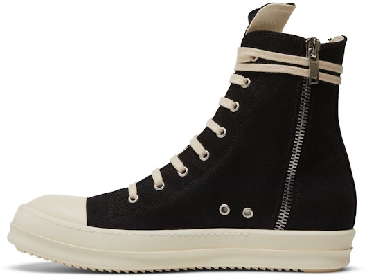 Rick Owens DRKSHDW Strobe Cotton Denim Penta High 'Black Milk' DU02B4806-DQ-911 Lookbook Rick Owens DRKSHDW Strobe Cotton Denim Penta High 'Black Milk' DU02B4806-DQ-911