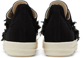 Details for Rick Owens DRKSHDW Strobe Jean Coton Découpé Bas ''Black Milk'' DU02B4802-SLASH-911