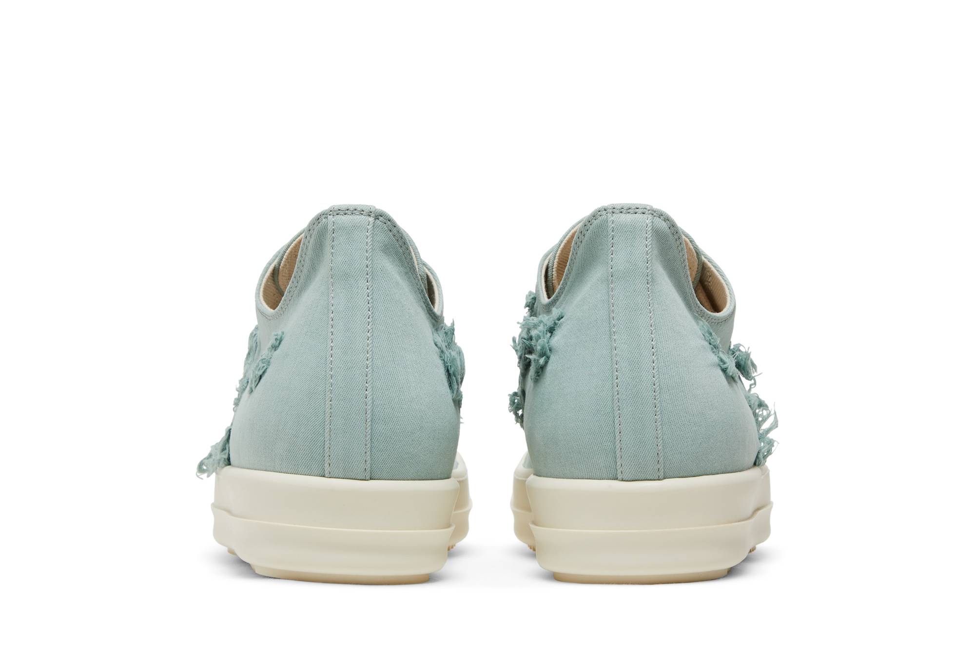 Rick Owens DRKSHDW Strobe Cotton Denim Slashed Low 'Aqua Milk' 圖 6