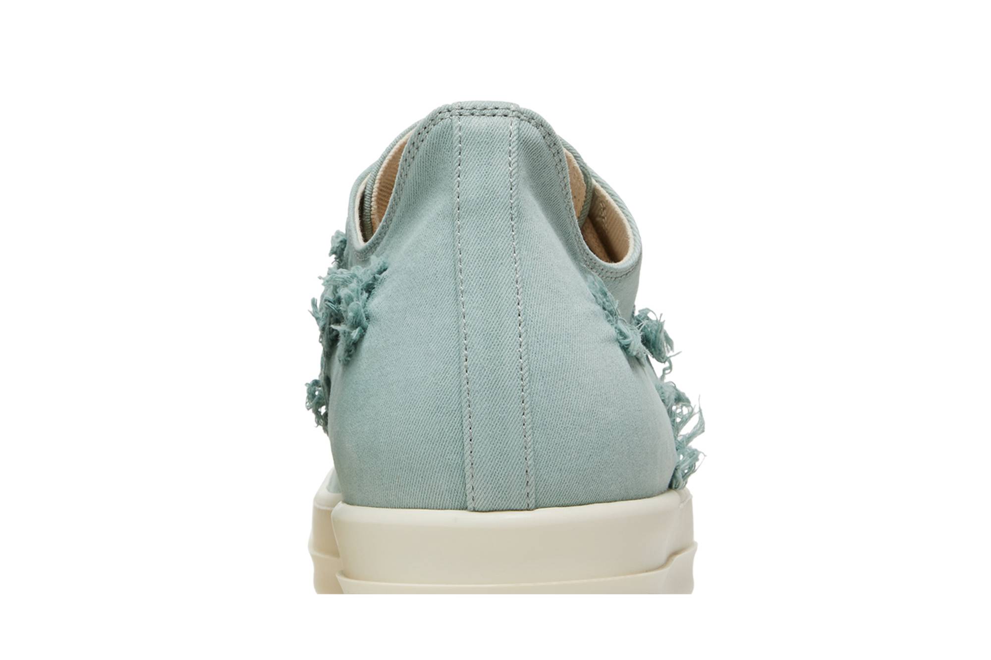 Rick Owens DRKSHDW Strobe Cotton Denim Slashed Low 'Aqua Milk' 圖 7