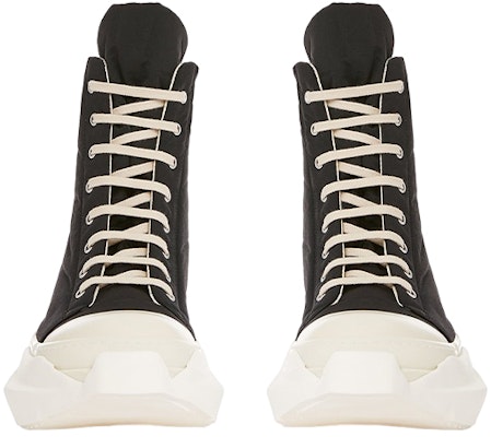 Rick Owens DRKSHDW Strobe 抽象黑色牛奶棉尼龙高帮鞋 DU02B4840-MU-911 Lookbook Rick Owens DRKSHDW Strobe 抽象黑色牛奶棉尼龙高帮鞋 DU02B4840-MU-911