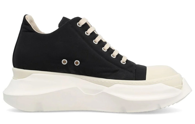 Rick Owens DRKSHDW Strobe Cotton Nylon Abstract Low 'Black Milk' 圖 2