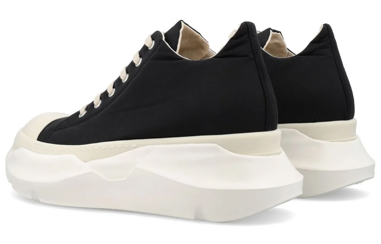 Rick Owens DRKSHDW Strobe Cotton Nylon Abstract Low 'Black Milk' 圖 4