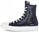 Buy Rick Owens DRKSHDW 高筒黑色填充斜纹布鞋 DU20F1800-PLP-91