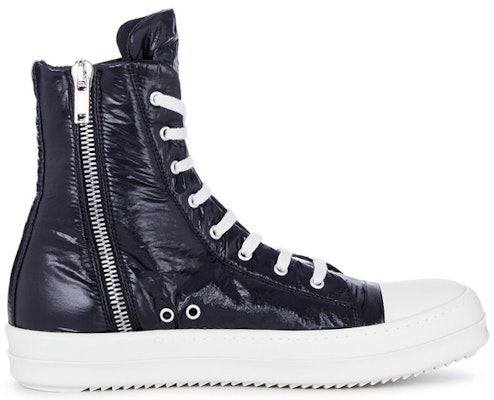 Rick Owens DRKSHDW 高筒黑色填充斜纹布鞋 DU20F1800-PLP-91 Order Rick Owens DRKSHDW 高筒黑色填充斜纹布鞋 DU20F1800-PLP-91