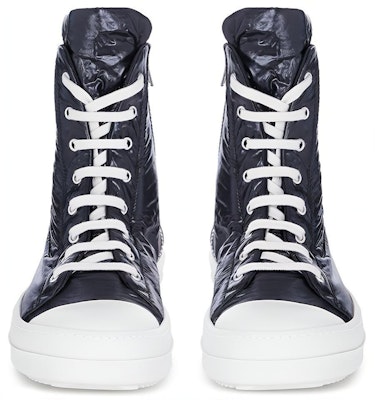 Rick Owens DRKSHDW 高筒黑色填充斜纹布鞋 DU20F1800-PLP-91 Lookbook Rick Owens DRKSHDW 高筒黑色填充斜纹布鞋 DU20F1800-PLP-91