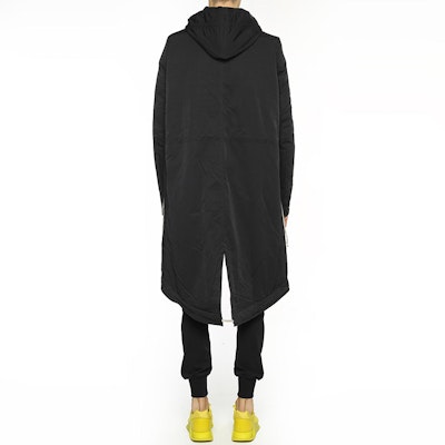 Rick Owens DRKSHDW 男女同款黑色连帽鱼尾大衣 DU17F2962MU-09 Purchase Rick Owens DRKSHDW 男女同款黑色连帽鱼尾大衣 DU17F2962MU-09