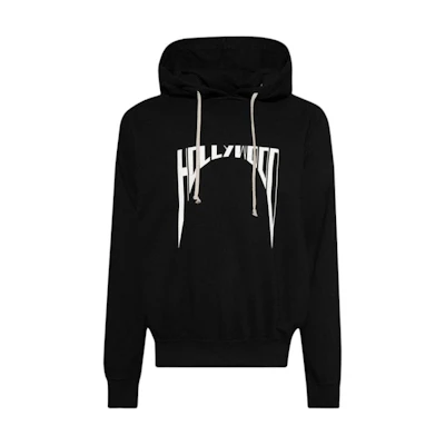 Rick Owens DRKSHDW Unisex Hoodie Black/Milk Color - Minimalist & Comfortable DU01E3262 FEP2P 0911