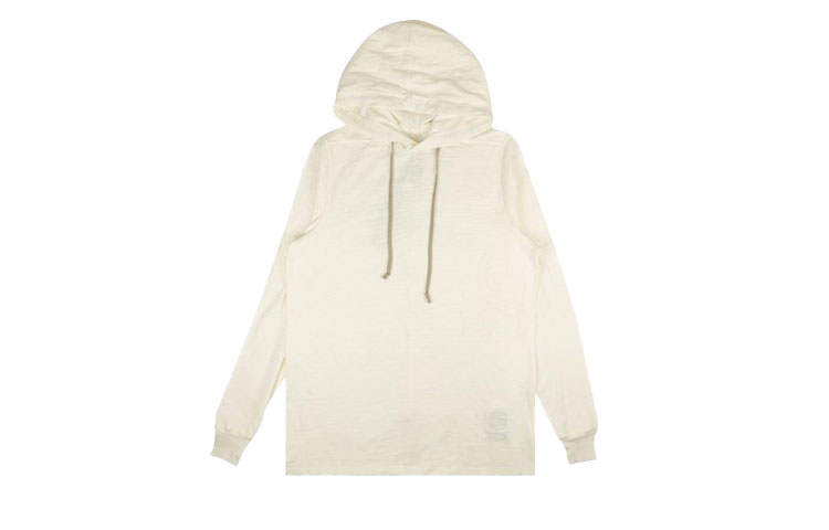 Rick Owens DRKSHDW Unisex Plain Beige Pullover Hoodie DU17F2285-11