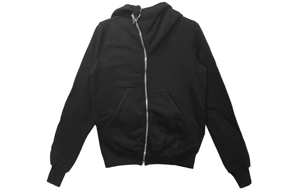 Rick Owens DRKSHDW Champion Zip Hoodie Black Collaboration DU18F7286F-09