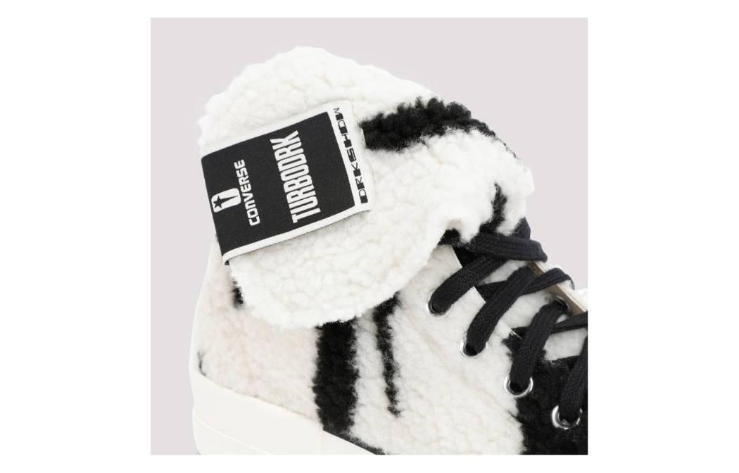 Rick Owens DRKSHDW Converse Turbodrk Hi 'Black' 圖 4