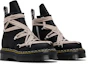 Cheap Rick Owens DRKSHDW x Dr. Martens 1460 厚底大鞋帶靴 '黑色' DM02E6812-8001-09