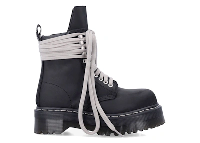 Rick Owens DRKSHDW x Dr. Martens 1460 Quad Sole Steel Toe Boot 'Black'