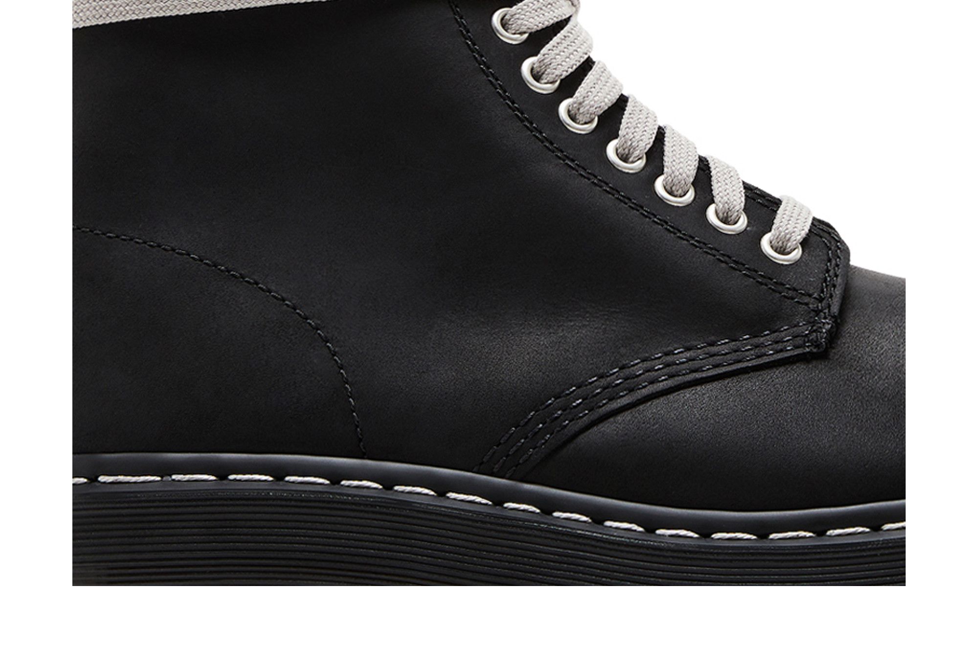 Order Rick Owens DRKSHDW x Dr. Martens 1460 Quad Sole Steel Toe Boot 'Hitam' DM02E6813-9001-09
