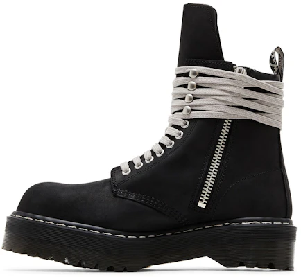 Rick Owens DRKSHDW x Dr. Martens 1460 Quad Sole Steel Toe Boot 'Hitam' DM02E6813-9001-09 Lookbook Rick Owens DRKSHDW x Dr. Martens 1460 Quad Sole Steel Toe Boot 'Hitam' DM02E6813-9001-09