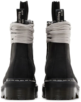 Rick Owens DRKSHDW x Dr. Martens 1460 Quad Sole Steel Toe Boot 'Hitam' DM02E6813-9001-09 Details for Rick Owens DRKSHDW x Dr. Martens 1460 Quad Sole Steel Toe Boot 'Hitam' DM02E6813-9001-09