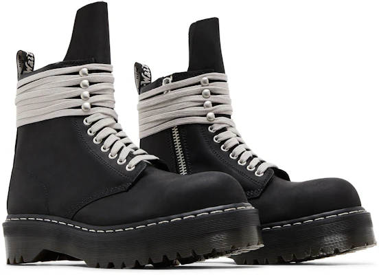 Rick Owens DRKSHDW x Dr. Martens 1460 Quad Sole Steel Toe Boot 'Hitam' DM02E6813-9001-09 Cheap Rick Owens DRKSHDW x Dr. Martens 1460 Quad Sole Steel Toe Boot 'Hitam' DM02E6813-9001-09