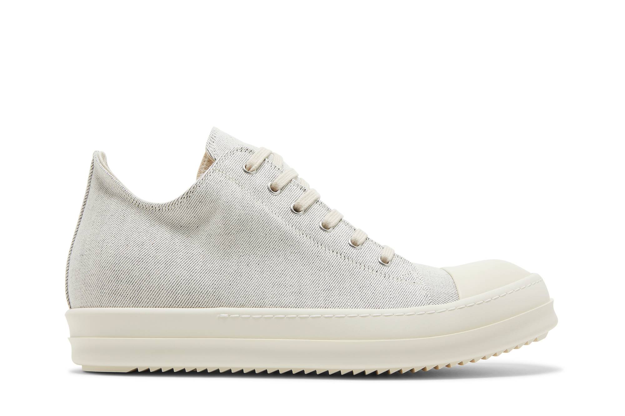 Rick Owens EDFU DRKSHDW Canvas Low 'Grey' DU01C6802-MMD-5111