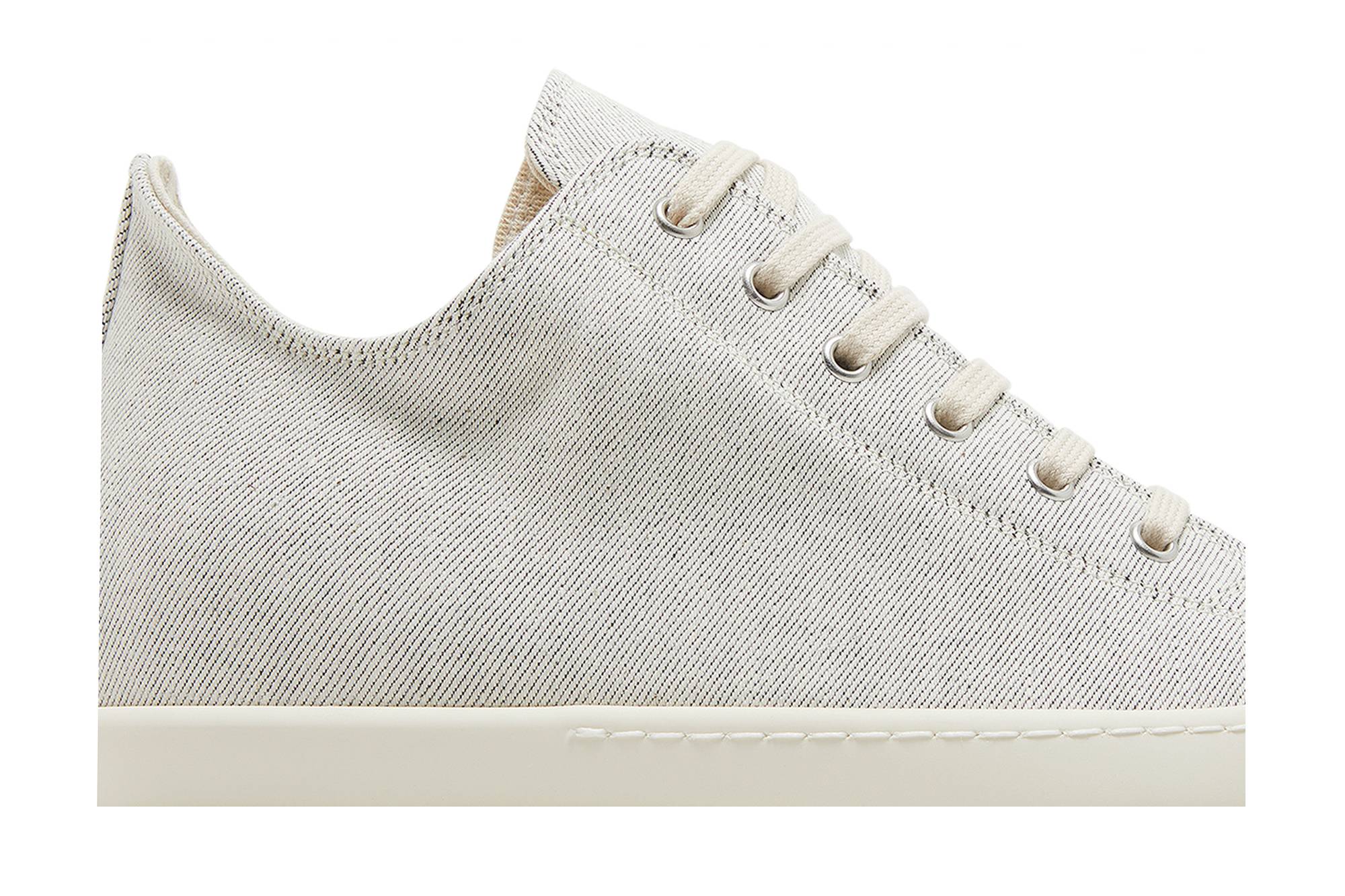 Order 瑞克·歐文斯 DRKSHDW 帆布 低幫系帶 時尚板鞋 男款 灰色