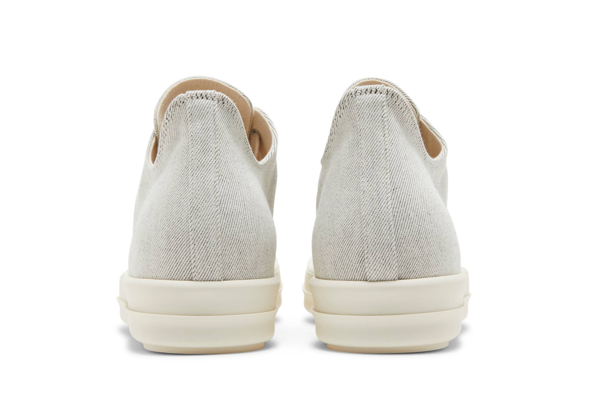 Details for 瑞克·歐文斯 DRKSHDW 帆布 低幫系帶 時尚板鞋 男款 灰色