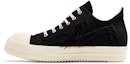 Lookbook Rick Owens EDFU DRKSHDW Slashed Low 'Black Milk' Hitam DU01C6809-SLASH-911