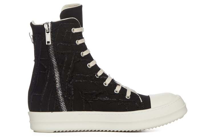 Order Rick Owens EDFU DRKSHDW 切割运动鞋 '黑奶' DU01C6807-SLASH-911