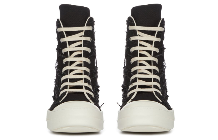 Lookbook Rick Owens EDFU DRKSHDW 切割运动鞋 '黑奶' DU01C6807-SLASH-911